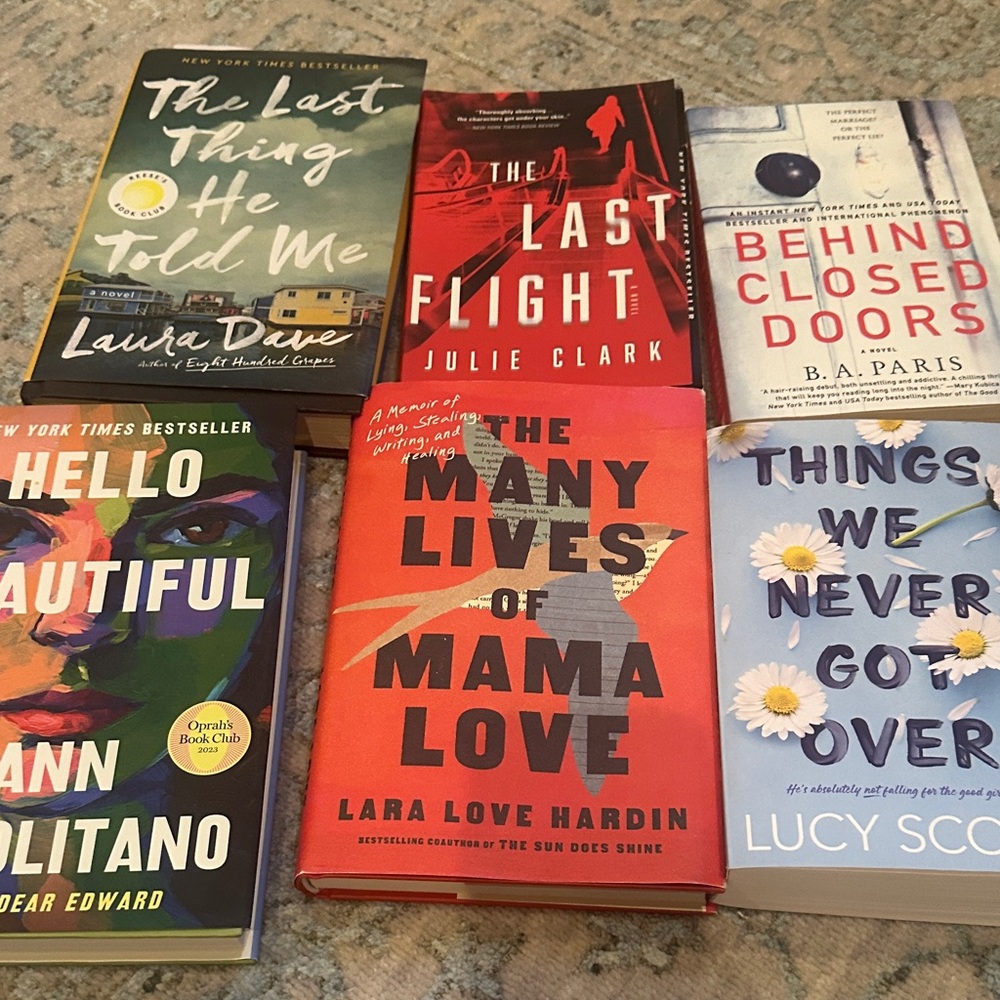 Lot of 6 books